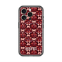 スリムプロテクションプレミアムケース with MagSafe［ ANNA SUI - バタフライハーツ - レッド ］