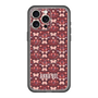 スリムプロテクションプレミアムケース with MagSafe［ ANNA SUI - バタフライハーツ - レッド ］