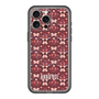 スリムプロテクションプレミアムケース with MagSafe［ ANNA SUI - バタフライハーツ - レッド ］