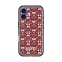 スリムプロテクションプレミアムケース with MagSafe［ ANNA SUI - バタフライハーツ - レッド ］