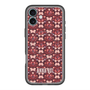 スリムプロテクションプレミアムケース with MagSafe［ ANNA SUI - バタフライハーツ - レッド ］