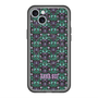 スリムプロテクションプレミアムケース with MagSafe［ ANNA SUI - バタフライハーツ - グリーン ］