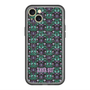 スリムプロテクションプレミアムケース with MagSafe［ ANNA SUI - バタフライハーツ - グリーン ］