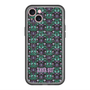 スリムプロテクションプレミアムケース with MagSafe［ ANNA SUI - バタフライハーツ - グリーン ］