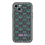 スリムプロテクションプレミアムケース with MagSafe［ ANNA SUI - バタフライハーツ - グリーン ］
