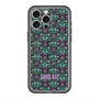 スリムプロテクションプレミアムケース with MagSafe［ ANNA SUI - バタフライハーツ - グリーン ］