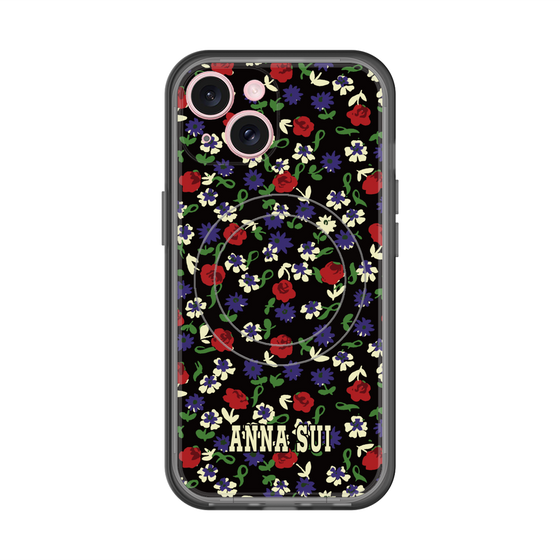スリムプロテクションプレミアムケース with MagSafe［ ANNA SUI - カーネーション ］