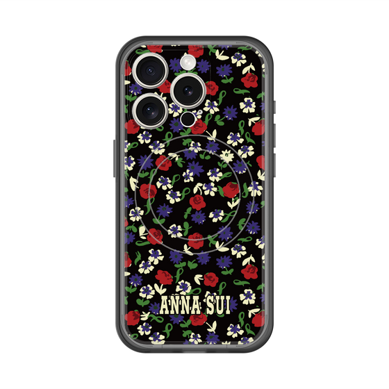 スリムプロテクションプレミアムケース with MagSafe［ ANNA SUI - カーネーション ］