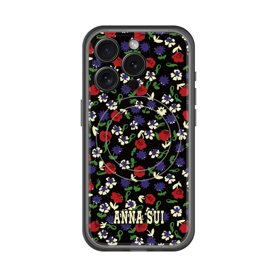 スリムプロテクションプレミアムケース with MagSafe［ ANNA SUI - カーネーション ］