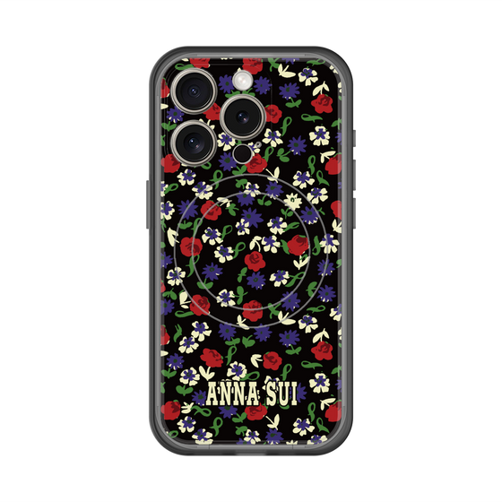 スリムプロテクションプレミアムケース with MagSafe［ ANNA SUI - カーネーション ］
