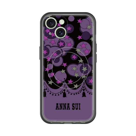 スリムプロテクションプレミアムケース with MagSafe［ ANNA SUI - スターズ ］