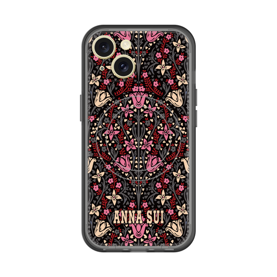 スリムプロテクションプレミアムケース with MagSafe［ ANNA SUI - チューリップヌーヴォー ］