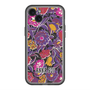 スリムプロテクションプレミアムケース with MagSafe［ ANNA SUI - ガーデンフワラー - マゼンタ ］