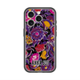 スリムプロテクションプレミアムケース with MagSafe［ ANNA SUI - ガーデンフワラー - マゼンタ ］