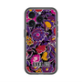 スリムプロテクションプレミアムケース with MagSafe［ ANNA SUI - ガーデンフワラー - マゼンタ ］