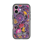 スリムプロテクションプレミアムケース with MagSafe［ ANNA SUI - ガーデンフワラー - マゼンタ ］