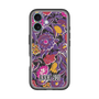 スリムプロテクションプレミアムケース with MagSafe［ ANNA SUI - ガーデンフワラー - マゼンタ ］