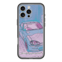 スリムプロテクションプレミアムケース with MagSafe［ CAPPUCCINO Halftone - Purple ］