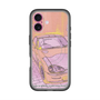 スリムプロテクションプレミアムケース with MagSafe［ CAPPUCCINO Halftone - Orange ］