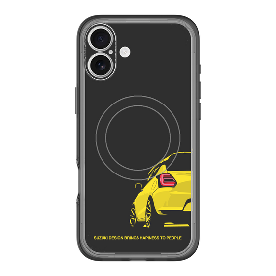 スリムプロテクションプレミアムケース with MagSafe［ SWIFT - Yellow ］