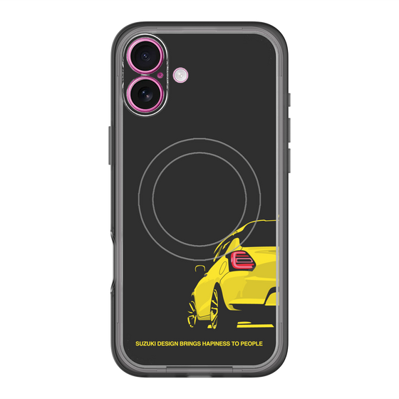 スリムプロテクションプレミアムケース with MagSafe［ SWIFT - Yellow ］