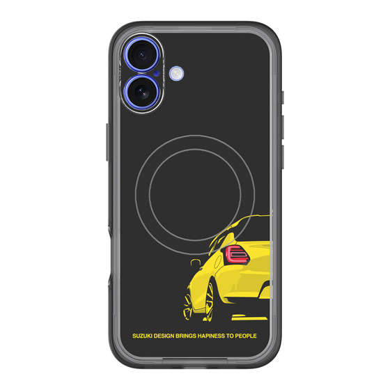 スリムプロテクションプレミアムケース with MagSafe［ SWIFT - Yellow ］