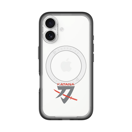 スリムプロテクションプレミアムケース with MagSafe［ KATANA logo ］