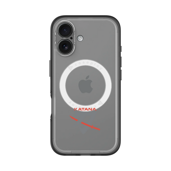 スリムプロテクションプレミアムケース with MagSafe［ KATANA logo ］