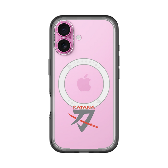 スリムプロテクションプレミアムケース with MagSafe［ KATANA logo ］