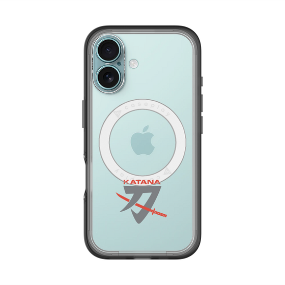 スリムプロテクションプレミアムケース with MagSafe［ KATANA logo ］