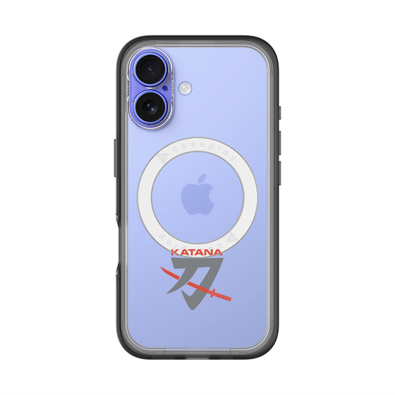 スリムプロテクションプレミアムケース with MagSafe［ KATANA logo ］