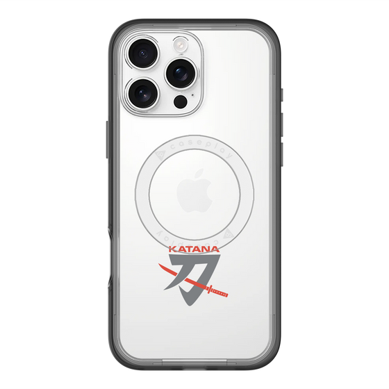スリムプロテクションプレミアムケース with MagSafe［ KATANA logo ］