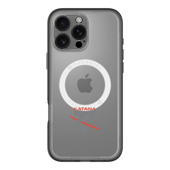 スリムプロテクションプレミアムケース with MagSafe［ KATANA logo ］