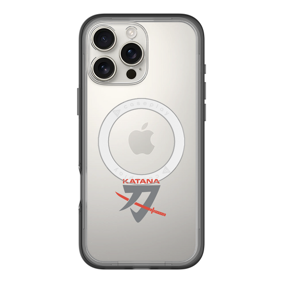 スリムプロテクションプレミアムケース with MagSafe［ KATANA logo ］