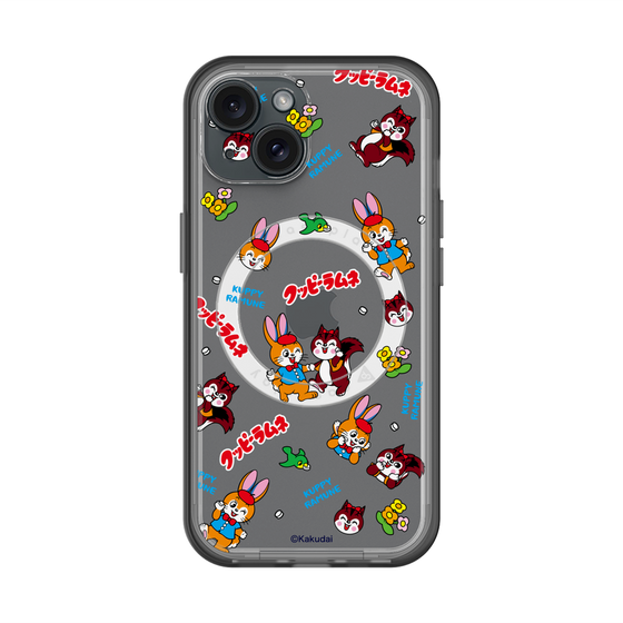 スリムプロテクションプレミアムケース with MagSafe［ クッピーラムネ - クッピーとラム ］