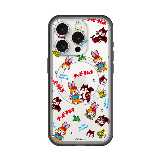 スリムプロテクションプレミアムケース with MagSafe［ クッピーラムネ - クッピーとラム ］