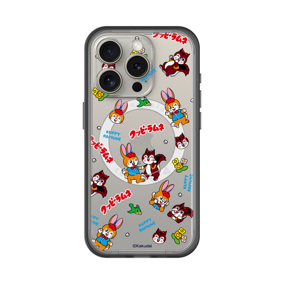 スリムプロテクションプレミアムケース with MagSafe［ クッピーラムネ - クッピーとラム ］