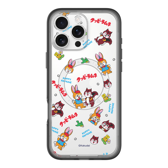 スリムプロテクションプレミアムケース with MagSafe［ クッピーラムネ - クッピーとラム ］