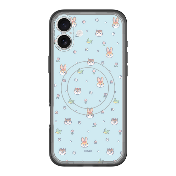 スリムプロテクションプレミアムケース with MagSafe［ クピラムフレンズ - イラスト ］