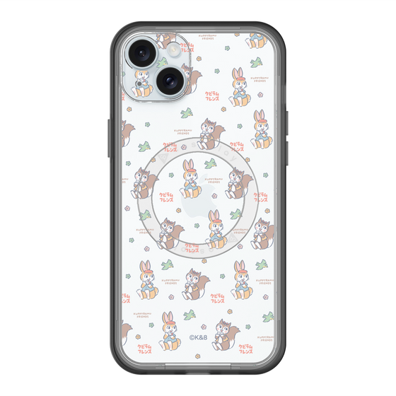 スリムプロテクションプレミアムケース with MagSafe［ クピラムフレンズ - フェイス ］