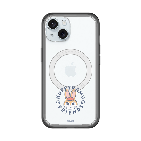 スリムプロテクションプレミアムケース with MagSafe［ クピラムフレンズ - ロゴ - クッピー ］