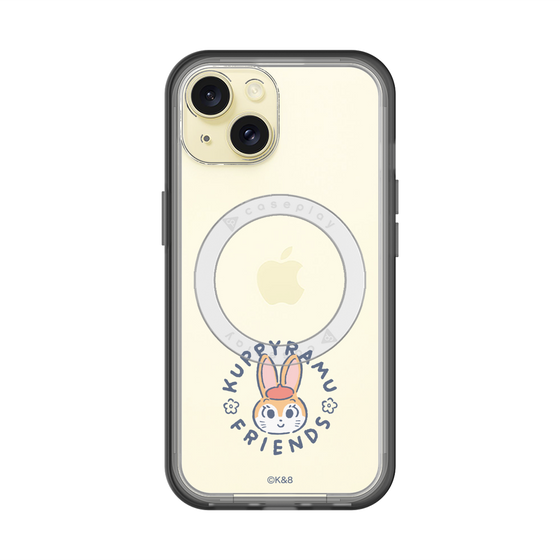 スリムプロテクションプレミアムケース with MagSafe［ クピラムフレンズ - ロゴ - クッピー ］