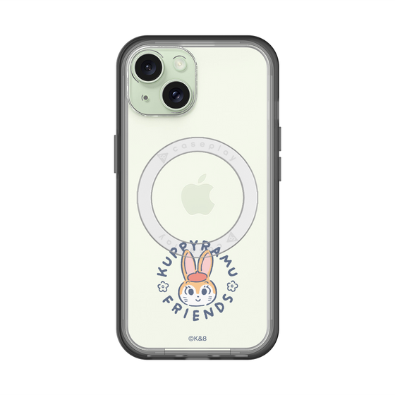 スリムプロテクションプレミアムケース with MagSafe［ クピラムフレンズ - ロゴ - クッピー ］