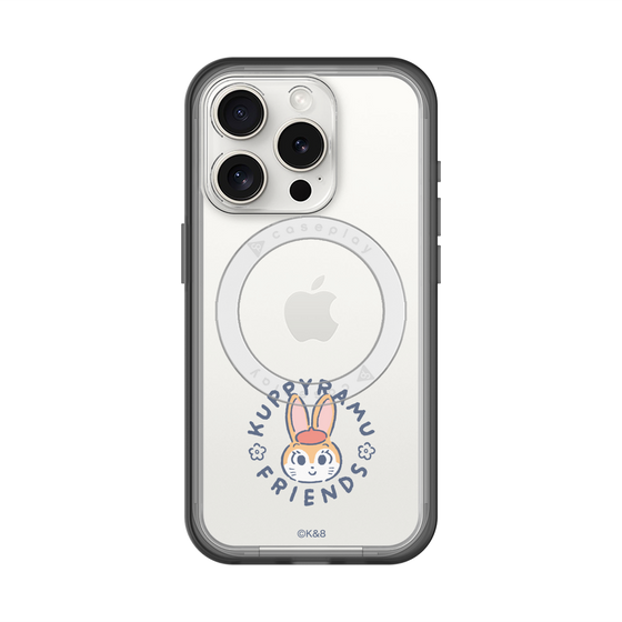 スリムプロテクションプレミアムケース with MagSafe［ クピラムフレンズ - ロゴ - クッピー ］