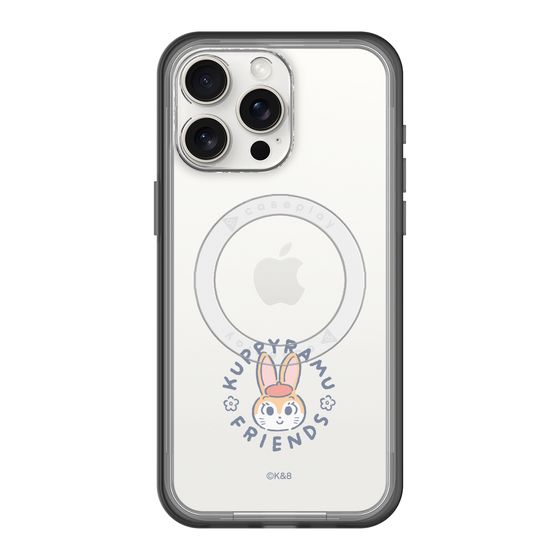 スリムプロテクションプレミアムケース with MagSafe［ クピラムフレンズ - ロゴ - クッピー ］