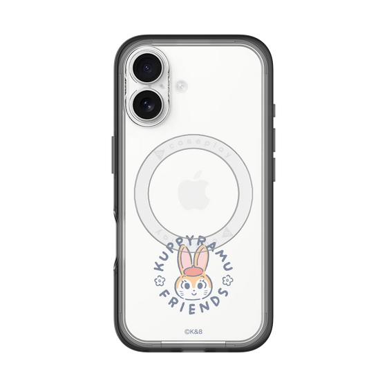 スリムプロテクションプレミアムケース with MagSafe［ クピラムフレンズ - ロゴ - クッピー ］