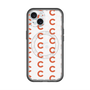 スリムプロテクションプレミアムケース with MagSafe［ オリジナル - CASEPLAYイニシャル総柄 - オレンジ ］