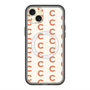 スリムプロテクションプレミアムケース with MagSafe［ オリジナル - CASEPLAYイニシャル総柄 - オレンジ ］