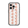 スリムプロテクションプレミアムケース with MagSafe［ オリジナル - CASEPLAYイニシャル総柄 - オレンジ ］