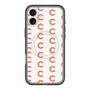 スリムプロテクションプレミアムケース with MagSafe［ オリジナル - CASEPLAYイニシャル総柄 - オレンジ ］